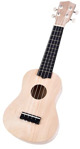 Ukelele DIY Kit, 21-Tums Basswood 4 String GöR Ditt Eget Ukelele DIY Kit InstrumenttillbehöR FöR Barn