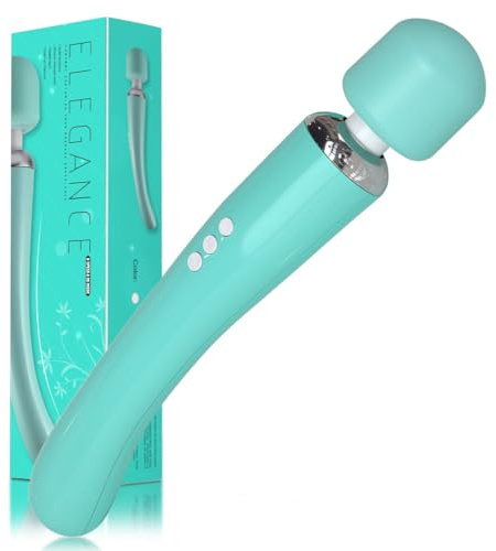 Metooka Therapeutic Cordless Massager - Powerful Massage Tool Handheld 8 Speeds 20 Patterns - Rechargeable Hand Massagers for Sore Muscles - Hand Held Massage Tool for Neck & Back