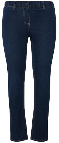 Ulla Popken Jeggings Denim, Sienna, Pantalones Mujer, Azul Denim., 38W / 32L