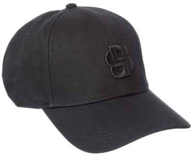 BOSS, Bold Center Logo Twill Cap, Black Carbon, One Size