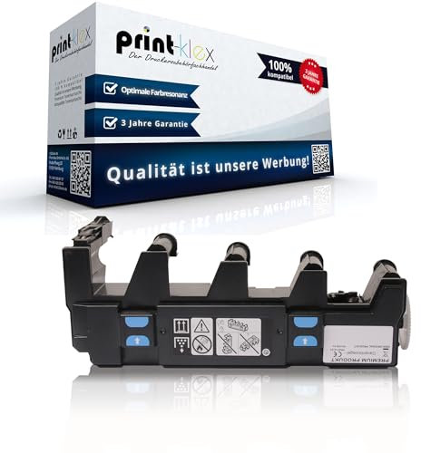 Print-Klex Resttonerbehälter kompatibel für Konica Minolta Bizhub C 3300 i C 3301 i C 3350 i C 3351 i C 4000 i C 4001 i C 4050 i C 4051 i ACDNWY1 WB-P08 WBP08 WB P08 Waste Tank - Office Pro Serie