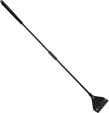 AKLOSIPY Raspador de Algas para Acuario con Cuchillas Reemplazables, Herramienta Liviana para Tanques de Peces de Agua Salada y Dulce - 62 Cm (Raspador de Algas Tipo B 62cm)