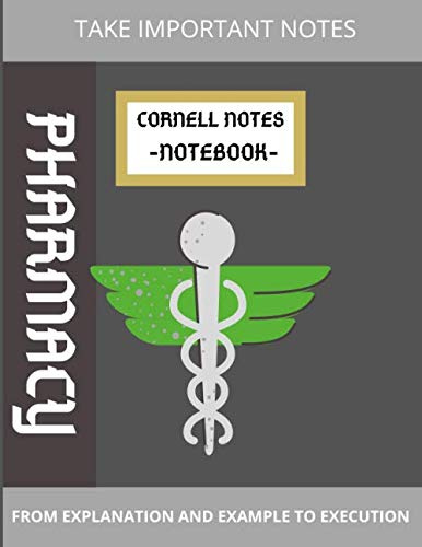 Home pharmacy note NOTEBOOK From Explanation and Example to Execution Take important Ideas: Positive Quote Journal Wide Ruled College Lined Composition Notebook For 110 Pages of 8.5x11 Lined