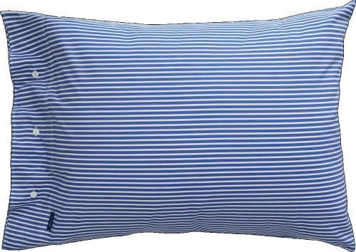 GANT Shirt Stripe Kissenbezug einzeln Farbe Marine Größe 40x80