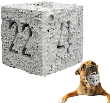 PETOPIA 2-teiliges Hundespielzeug-Set, Kauspielzeug für kleine, mittelgroße und große Hunde, interaktives Hundespielzeug, Hunde-Puzzle-Spielzeug, robustes Hundespielzeug, unzerstörbares Hundespielzeug