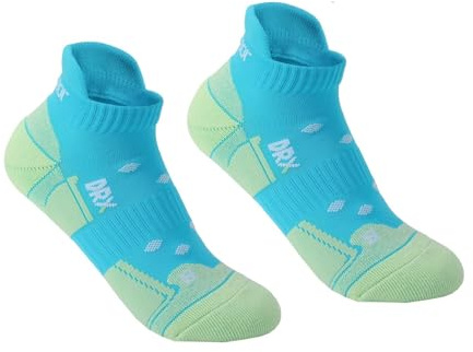 Karrimor Womens 2 Pack Running Socks Sports Aqua 4-8