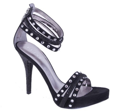 GUESS Escarpins à talons hauts, Noir , 36 EU