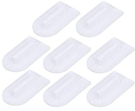 Respicefinem Lot de 8 lisseurs à glaçage pour fondant – Outils professionnels de décoration de gâteaux pour des finitions lisses en sucre, idéal pour les gâteaux à la pâte