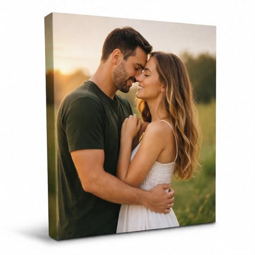 ARTEMISIA SERVICE® Tela Personalizzata con Foto – Quadro Personalizzato con Foto su Tela HD – Stampa Foto su Canvas Made in Italy – Telaio in Legno – Vari Formati fino a 90x150 cm