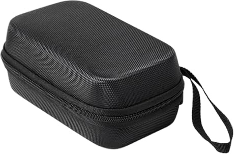 EVA-påse – 16 x 10 x 6 cm resekabel organiseringsfodral | kabelväska, vattentät EVA hårt skal väska med handtag och dragkedja, stötsäker elektroniska tillbehör bärväska för kablar, hörlurar