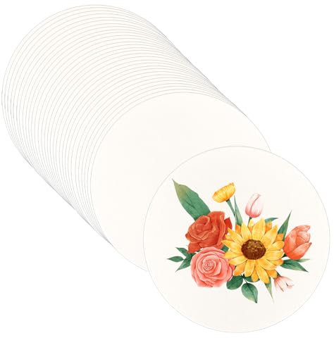 Wasserfarben Papier Karten, Aquarellblock Klein, 50 Blätter Aquarellpapier 300g, Lesezeichen Blanko, Kleiner Aquarellblock, Malblock für Wasserfarben, Malerei, DIY, Lesezeichen Basteln (12 x 12 cm)