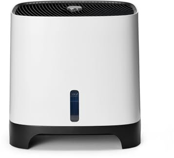 Meaco Armin 680 ml Luftbefeuchter Verdunstungsbefeuchter für Zimmer mit zu 89 m2, großer 4,7 L Tank, für weiches und hartes Wasser geeignet, reine ideal befeuchtete Luft, keine weißen Rückstände