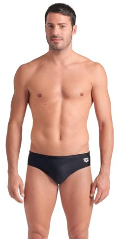 Arena Feel Graphic Brief Bañador para Hombre, Slip para Playa y Piscina, Tejido Maxfit Eco Resistente al Cloro y a la Sal con Protección UV UPF 50+, Slip para Hombre con Forro en la Parte Frontal