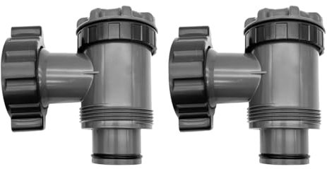 Laroal Inlet And Outlet Valve Above Ground Pool Filter Pump Pool Pump Spare Parts Compatible Pool Filter Pump Replacement Switch Plunger Valve For Above Ground Pool