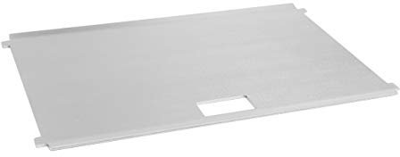 FENNEK Plancha - Plancha para Barbacoa Desmontable de carbón - Diseño Compacto de Acero Inoxidable - Ideal para Acampar, autocaravanas, el jardín y el Aire Libre