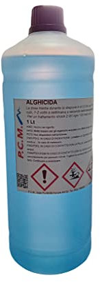 ALGHICIDA 1 LT ANTIALGHE PER PISCINE ANTIBATTERICO P.C.M.