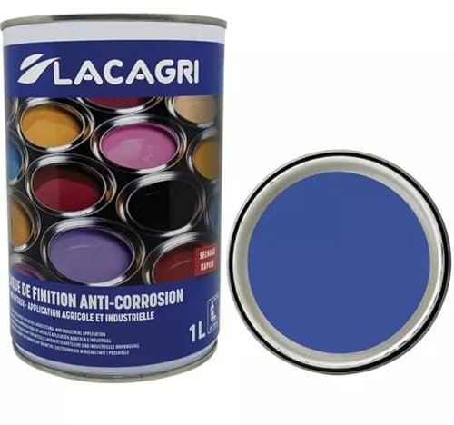 Lacagri Peinture antirouille 3 en 1 - Couche de finition et apprêt - Bleu ISEKI