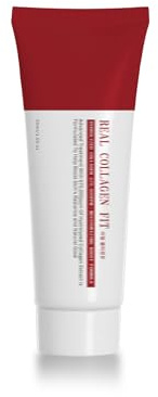 Real Collagen Fit, Peel-Off-Gesichtsmaske mit hydrolisiertem Kollagen, koreanische Peel-off-Maske, Elastizitäts- und Feuchtigkeitspflege, Leuchtkraft, Kristallhaut, 50 ml