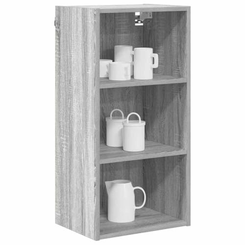 vidaXL Armoire Suspendue Gris Sonoma 40 x 29,5 x 80 cm