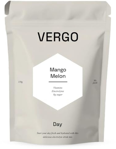 VERGO DAY elektrolyt- & vitamintabletter | Daglig vätskebalans, fokus & energi | Magnesium, kalium, vitamin C, B12, D3, biotin | Svensk premiumformel | 30 brustabletter