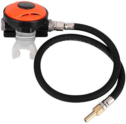 Tbest atemregler tauchen, Lungenautomat Tauchen, Tauchregler Schnorchelregler Scuba Dive Snorkel 2Nd Stage Atemregler Explorer Mit Mundstück Atemschlauch Tauchausrüstung Zubehör
