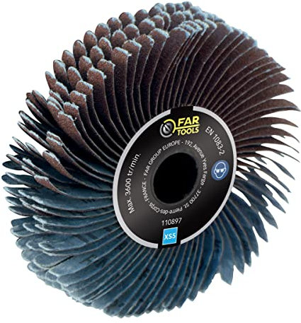 Fartools Spazzola di precisione con cinghie abrasive Ø120 mm/L20 mm