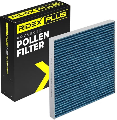 RIDEX PLUS 424I0743P Innenraumfilter Kabinenluftfilter - Pollenfilter Partikelfilter Aktivkohle Höhe: 30 Breite: 204 Länge: 240 für OPEL Astra K Sports Tourer (B16) Mokka/Mokka X (J13) Meriva B