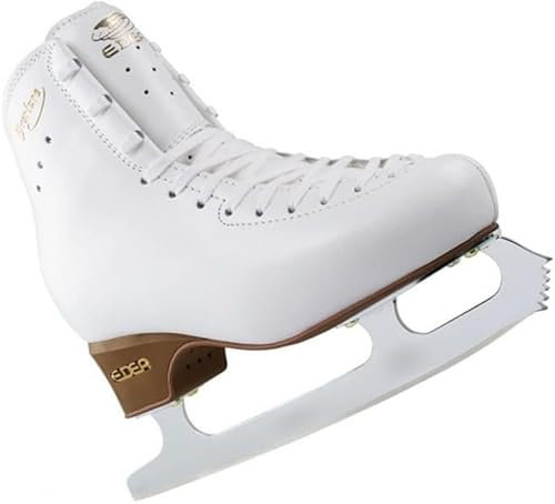 L'Estel Skates Edea Overture-Stiefel mit Kufen, Klasse 2, Weiß, Größe 270/40,5