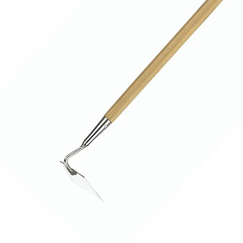 Kent & Stowe Stainless Steel Long Handled Draw Hoe 100% FSC
