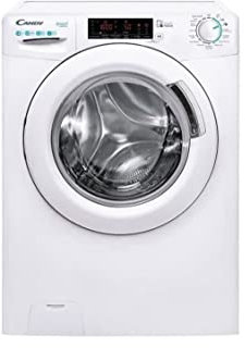 CANDY - Lave-Linge Hublot - Machine à Laver 12kg/1400 trs/min - Classe Énergétique B - 15 Programmes - NFC, Ecran Digital, Mix Power System - Blanc - 67 x 60 x 87 cm - Modèle CS1412TME/FR