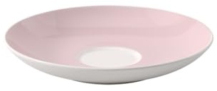 Villeroy & Boch - Rose Garden Coffee Cup Saucer, 14 cm, Premium Porcelain, Pink