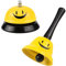 2 Pezzi Campanello per Reception, Campanello da Tavolo, Metallo Campanello di Servizio Dinner Bell per Scuola Cucina Ristorante Hotel bar Servizio Pet