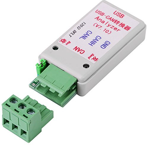 Adaptateur Convertisseur de Bus USB-Can Android canbus Adapter avec Protection Contre Les Surtensions de Cable, R¨¦sistance de 120 Ohm, Blindage Magn¨¦Tique pour Elektronik & Foto