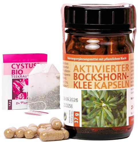 Dr. Pandalis - Bockshornklee Kapseln - 1x 90 aktivierte Bio Kapseln - urheimischer Boxhornklee aus Österreich - Bockshornklee hochdosiert, reich an Niacin