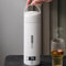 Bollitore Elettrico Portatile da Viaggio, Euakee 450ML Caldaia ad Acqua Calda, 4 Controlli di Temperatura, Spegnimento Automatico e Bollire la Protezione a Secco con Acciaio Inossidabile 316