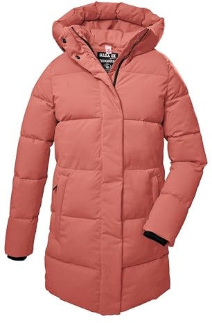 G.I.G.A. DX quiltad damparkas/funktionsparka med huva GW 1 WMN QLTD PRK, mörk aprikos, 44, 41337-000