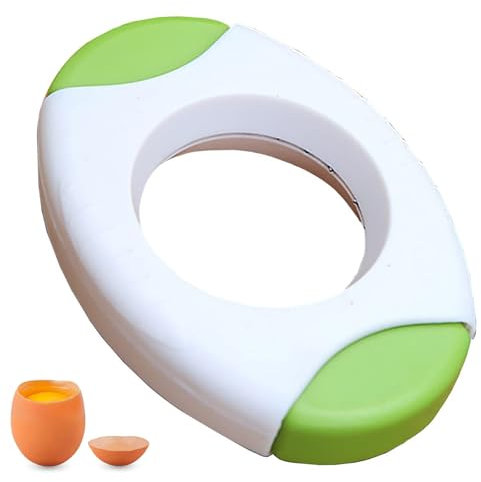 1 pcs Egg Topper Cutter Clipper Steel Serrations Egg Opener Creative Egg Topper Shell Cutter for Cut Raw Eggs Poached Eggs Soft Fruits,Egg Topper, Egg Cutter,Egg Opener Tool