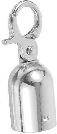 LIFKOME Embout de Corde Acier Inoxydable avec Crochet pour Garde Corps Butée de Cordon Robuste pour Sécurité et Diversion de Compatible avec Divers Poteaux