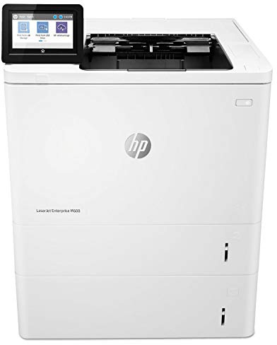 HP LaserJet Enterprise M608x Monochrome Duplex Printer with One-Year, Next-Business Day, Onsite Warranty and Extra Paper Tray (K0Q19A)