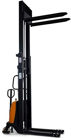 Elektro-Hochhubwagen semi-elektrisch - 1,0 t Tragkraft, Hubhöhe 3.500 mm