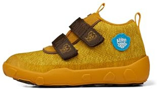 Affenzahn Übergangsschuh Knit Happy wasserdicht atmungsaktiv vegan mit Kaltfutter, Klettverschlüssen und Rutschfester Sohle Größe 21-32