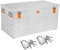 alubox Werkzeugtruhe ABX-R250 Aluminium Riffelblech Werkzeugkiste Transportkiste 250 Liter PROMO inkl. 2 Edelstahl Schlösser