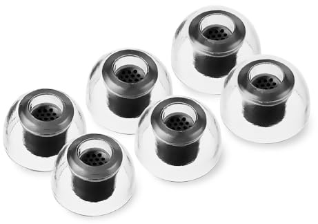 AZLA SednaEarfit XELASTEC 2 (M/ML/L) – Ohrstöpsel für kabellose Kopfhörer – Ersatzspitzen mit Geräuschunterdrückung – Ohrstöpsel kompatibel mit Sony, Samsung, Beats, JLab, Skullcandy, Sennheiser