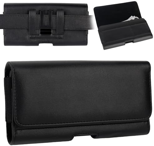 YYTECH Handy Gürteltasche für Samsung Galaxy S23 Ultra 5G, S22 Ultra, S21 Ultra, Magnetverschluss Handyholster mit ID-Kartenhalter Tasche, Handytasche Gürtel für Galaxy A23 5G,A21S,A12,A13,A73,A72,A71