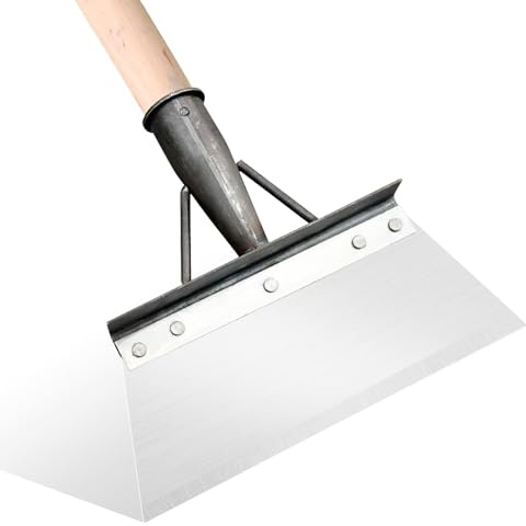 Multifunktionale Reinigungsschaufel Moosentferner Werkzeug Stahl Gartenschaufel für Unkraut und Moos, 20cm