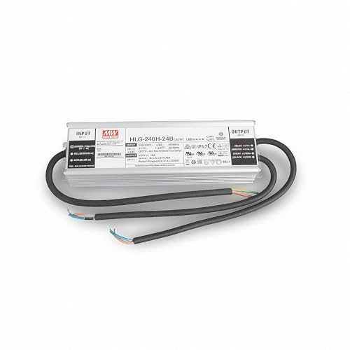 Mean Well HLG-240H-24B SNT 24V / DC / 0-10A / 240 IP67 dimbar