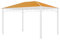 TOOLPORT Ersatz-Dachplatten 3x4 m Hardtop Dach Stahldach für Gartenpavillon Sunset Superior 3x4m