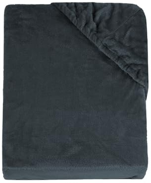 DALINA Textil - Sábana Bajera de Franela Cama 135 - Bajera Ajustable Colarina, Cálido y Sueva para Invierno, 135x195x30cm