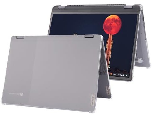 mCover fodral endast kompatibelt med 2022-2025 14 tum Lenovo IP Flex 5 Chrome 14IAU7 (Plus) konvertibla Chromebook-bärbara datorer (passar inte andra Lenovo-modeller) – klar