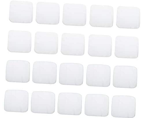 FRCOLOR Toallitas de Algodón para Bebés 20 Piezas, Toallas de Lactancia Lavables y Suaves para Recién Nacidos, Ideales Dentición y Evitar Manchas Ropa